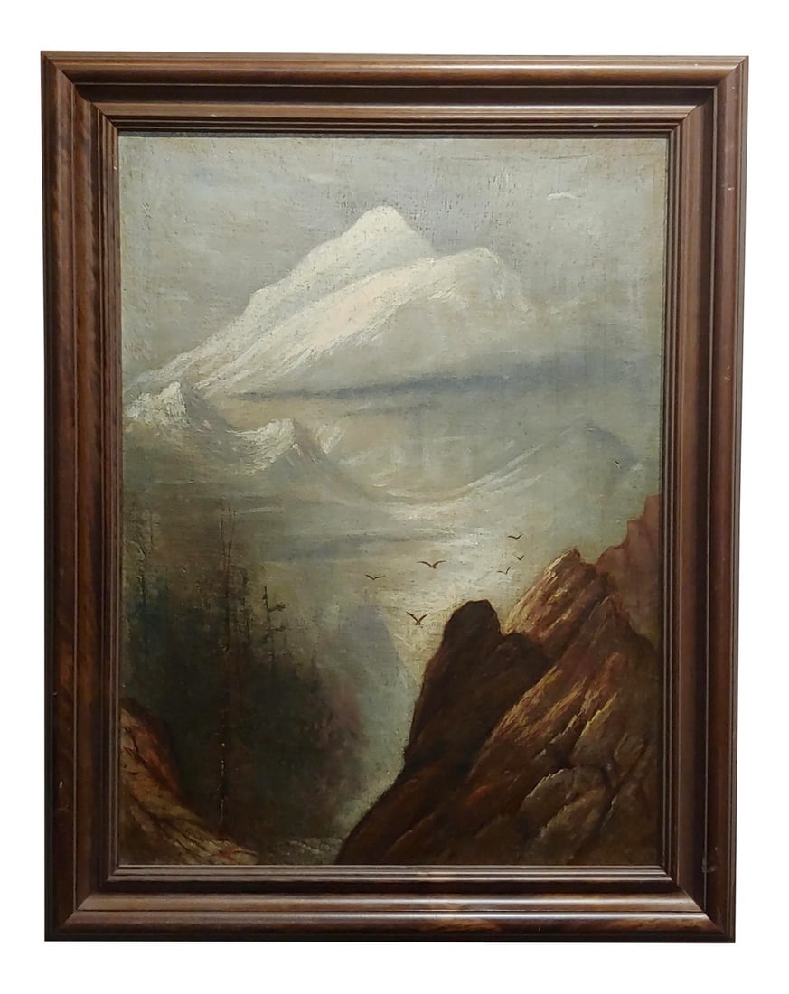 1900s Northern California Landscape Oil Painting by Thomas Hill (1 of 9)