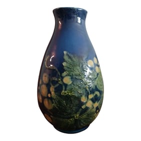Beautiful Antique French Art Pottery Vase by Elchinger Et Cie Early 1900's