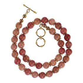 Natural Rhodonite Necklace