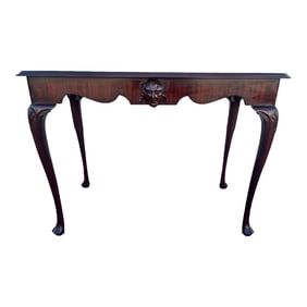 1980s Kindle Grand Rapids Irish Georgian Console/ Hall/ Tea Table