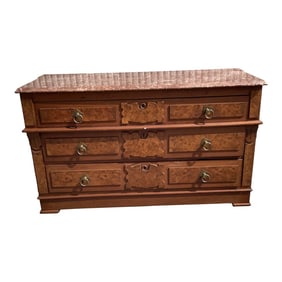 Antique Victorian 3 Drawer Dresser