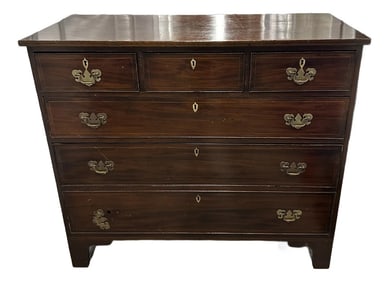 Early 20th Century English 3 Over 3 Chest of Drawers
