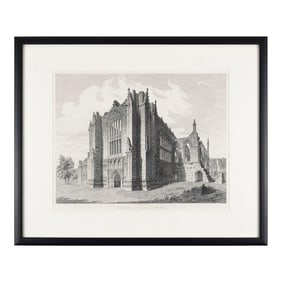 Bolton Priory, Yorkshire, s.w. View by John Coney, 1828