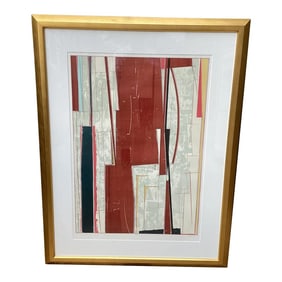 Large Signed Numbered Lithograph by John Pavlicek "Magnificat #2" 2/50