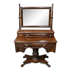Antique Victorian Empire Desk