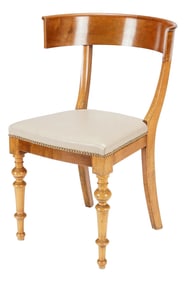 Austrian Biedermeier Klismos Chair, C. 1820
