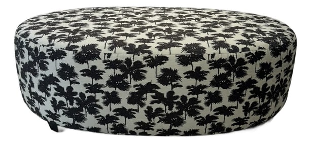 Classic Sofa - Oval Ottoman