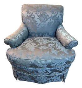 Upholstered Striped Chair by Sherrill