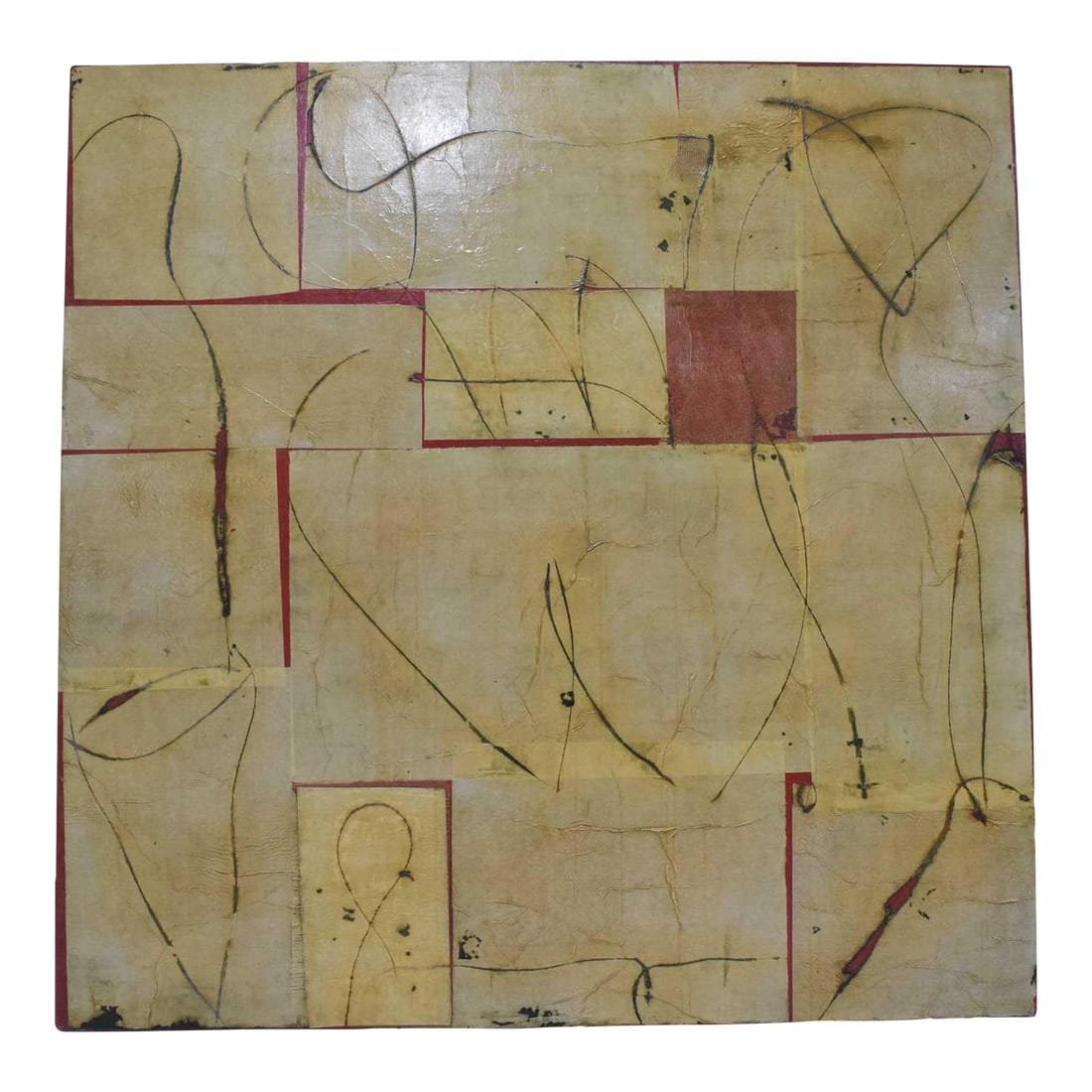 Large Oil on Canvas by Michel Alexis, French American, B. 1960 (1 of 10)