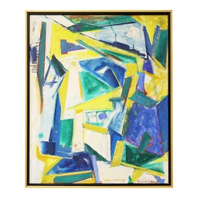 Sam Provenzano (American, 1923-1999), Oil on Canvas