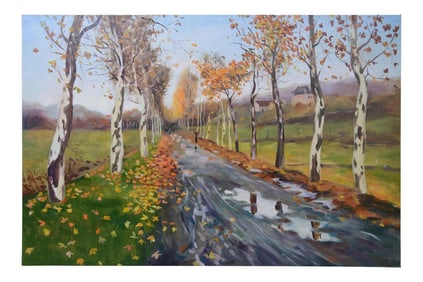 Original Oil Painting Landscape on Canvas