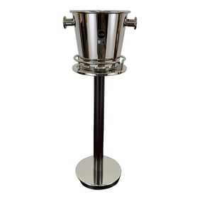 Alessi Ettore Sottsass 5052 Wine Cooler and 5059 Stand