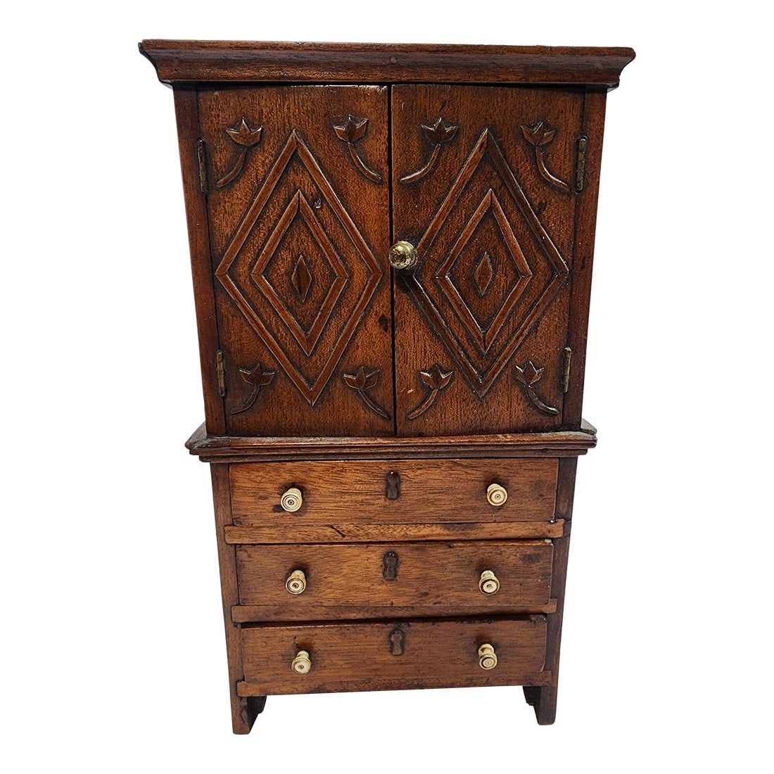 Salesman Sample Antique Wardrobe. (1 of 8)