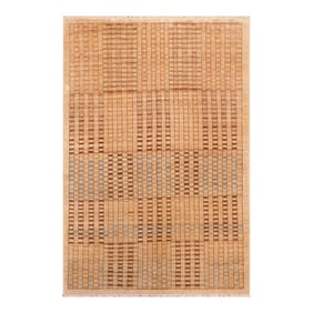 1990s 1990s Boheiman Gabbeh Tan/Brown Wool Rug - 6'0" X 8'6"