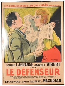 Le Defenseur French Movie Poster