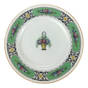 Very Rare Antique Staffordshire Porcelain Desert Plate