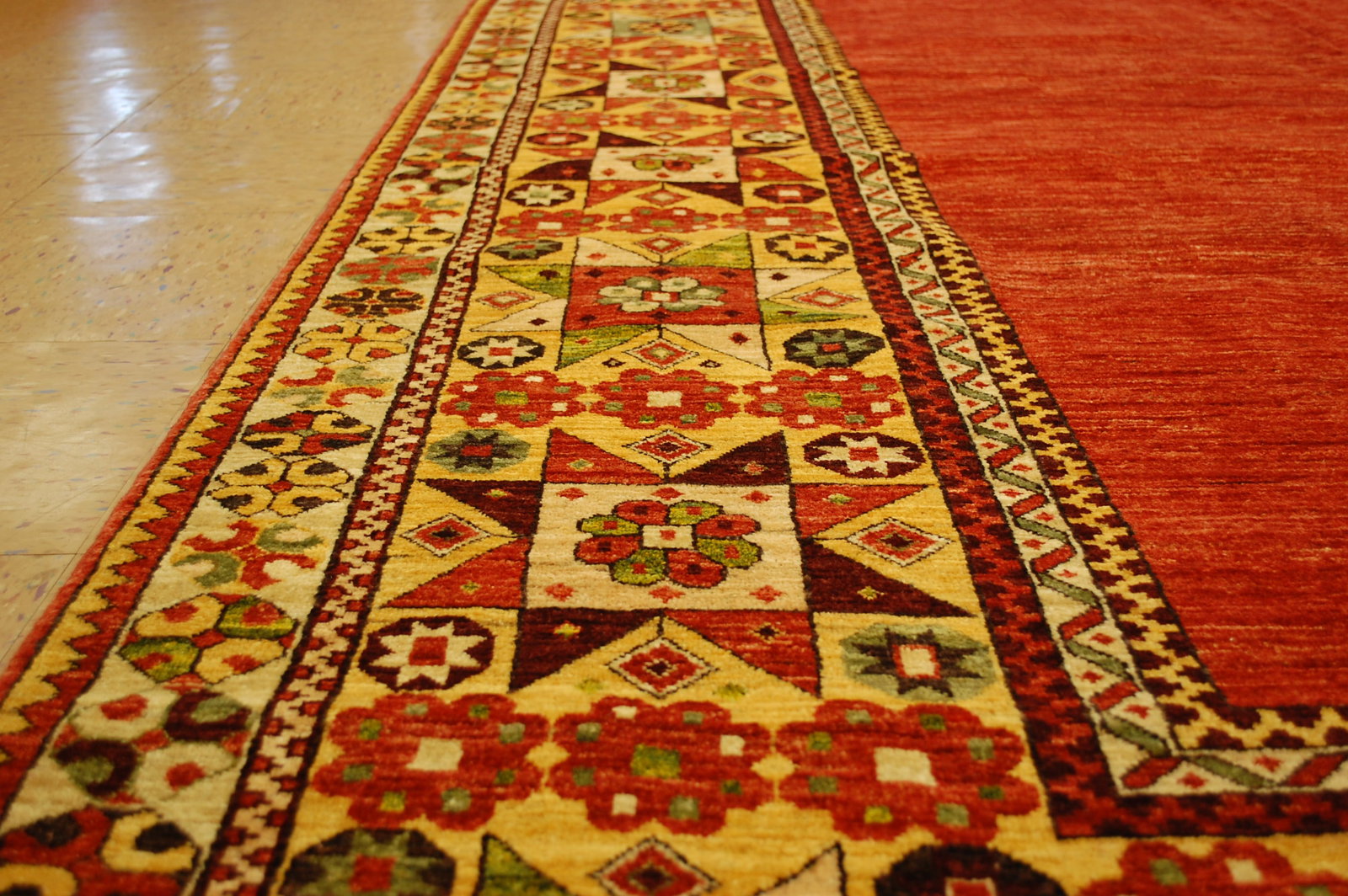 AFGHAN CHOBI RUG 8x10 - 8