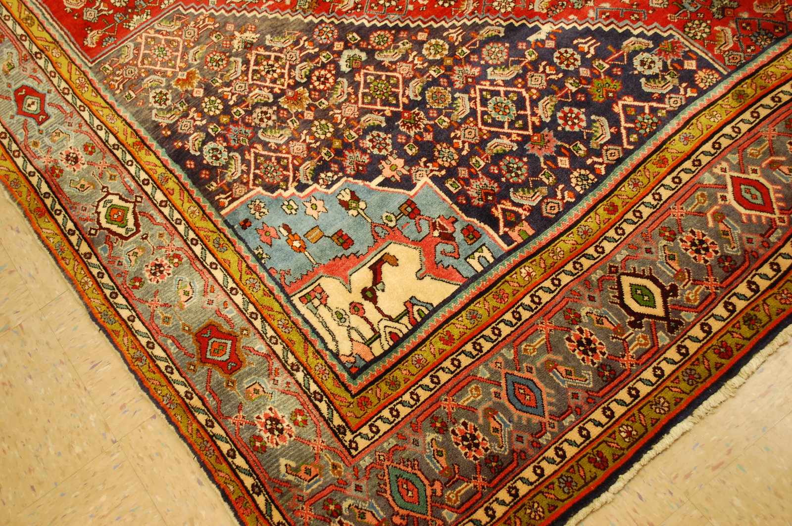 PERSIAN BIJAR 8.5x10.8 - 10
