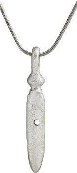 FINE ROMAN GLADIUS PENDANT NECKLACE 1ST-3RD CENTURY AD (1 of 4)