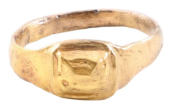 ROMAN PROSTITUTE’S RING 1st-3rd CENTURY AD, SIZE 5 3/4 (1 of 5)