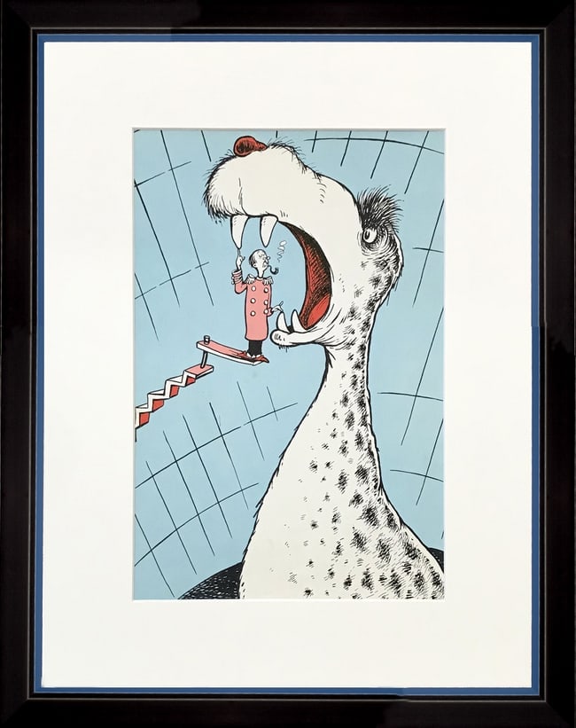 Framed print for Dr Seuss 2 (1 of 1)