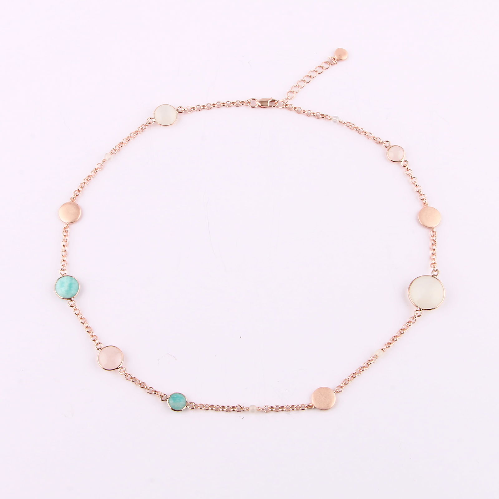 Ring: White Moonstone ( Pastel Color ) Almond( IDLI ) Shape Round 12.00mm ( Height : 5.90mm ): 1Pc +: Title: Ring: White Moonstone ( Pastel Color ) Almond( IDLI ) Shape Round 12.00mm ( Height : 5.90mm ): 1Pc + White Moonstone ( Pastel Color ) Almond( IDLI ) Shape Round 8.00mm ( Height : 3.80mm ): 1Pc