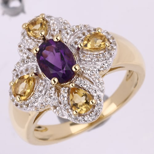 Ring: African Amethyst Oval 7x5mm (1 of 1)