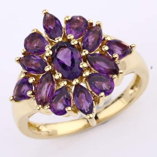 Ring: African Amethyst Oval 6x4mm (1 of 1)