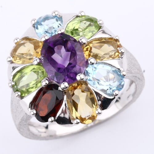 Ring: African Amethyst Oval 8x6mm (1 of 1)