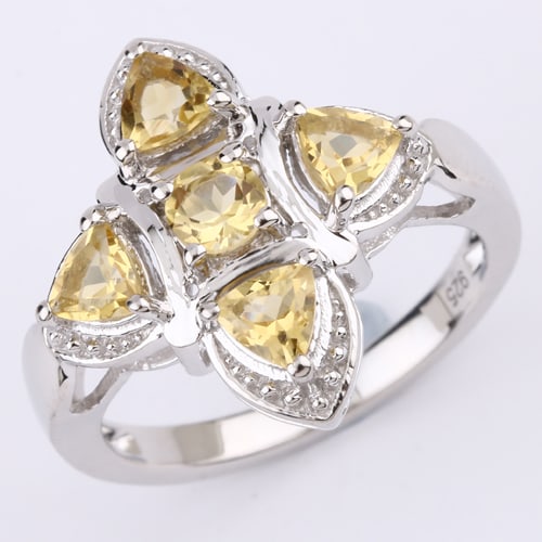 Ring: Citrine Round 4.00mm (1 of 1)