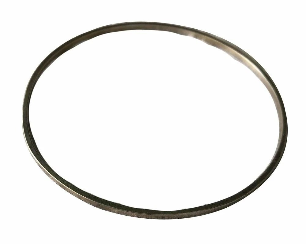 Vintage Pre Owned Sterlig Silver Bangle Bracelet: Title:Vintage Pre Owned Sterlig Silver Bangle Bracelet Description:Pre Owned silver bracelet. Measurement from dimeter: 2.8" Measurement from wide: 2mm Material: silver Box C Reserve: $66.00