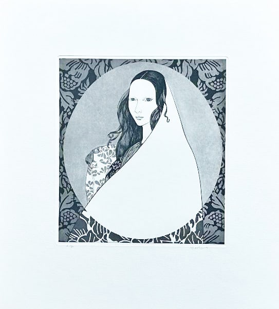 Sadao Watanabe (1913 - 1996): Moses At Midian Well (1 of 1)