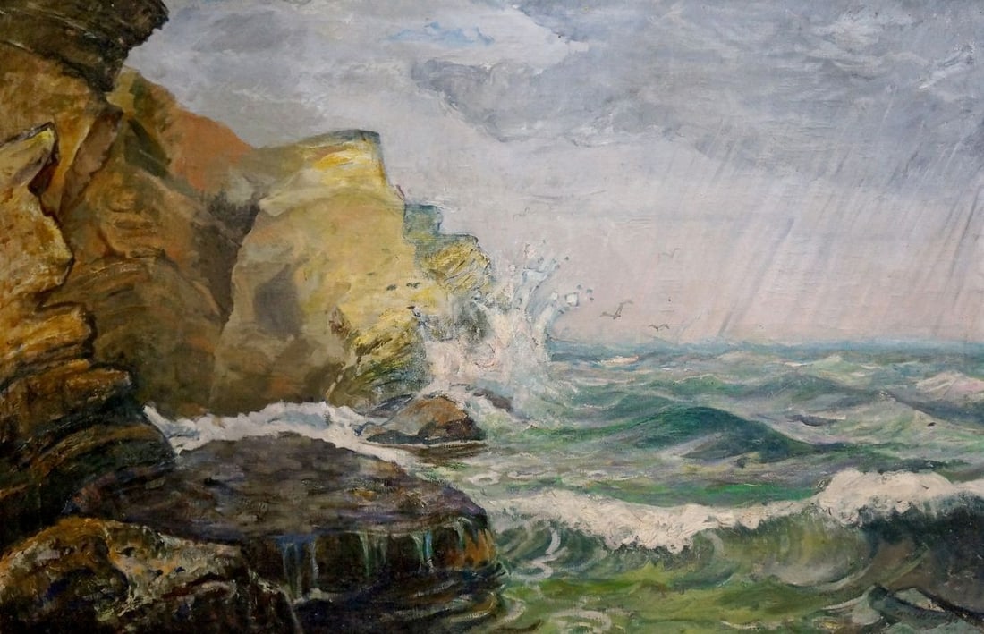 Oil painting Seascape Strel'nikov Aleksey Vladimirovich (1 of 10)