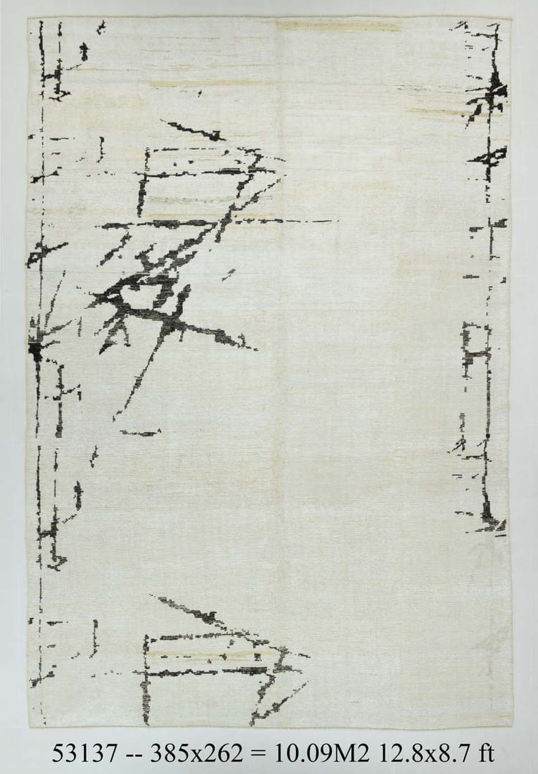 8'7'' x 12'7'' Handmade Hemp Area Rug - 53137 (1 of 20)