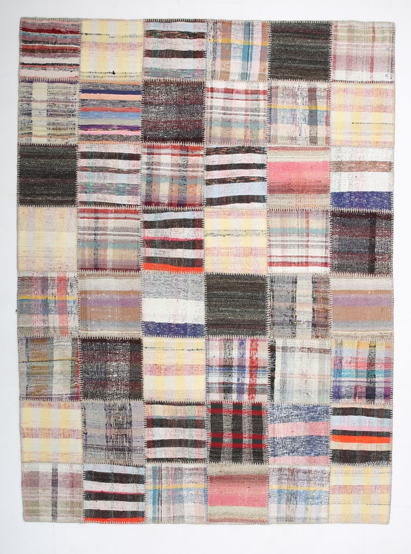 7'9'' x 10'5'' Turkish Flatweave Kilim Rug - 60679 (1 of 20)