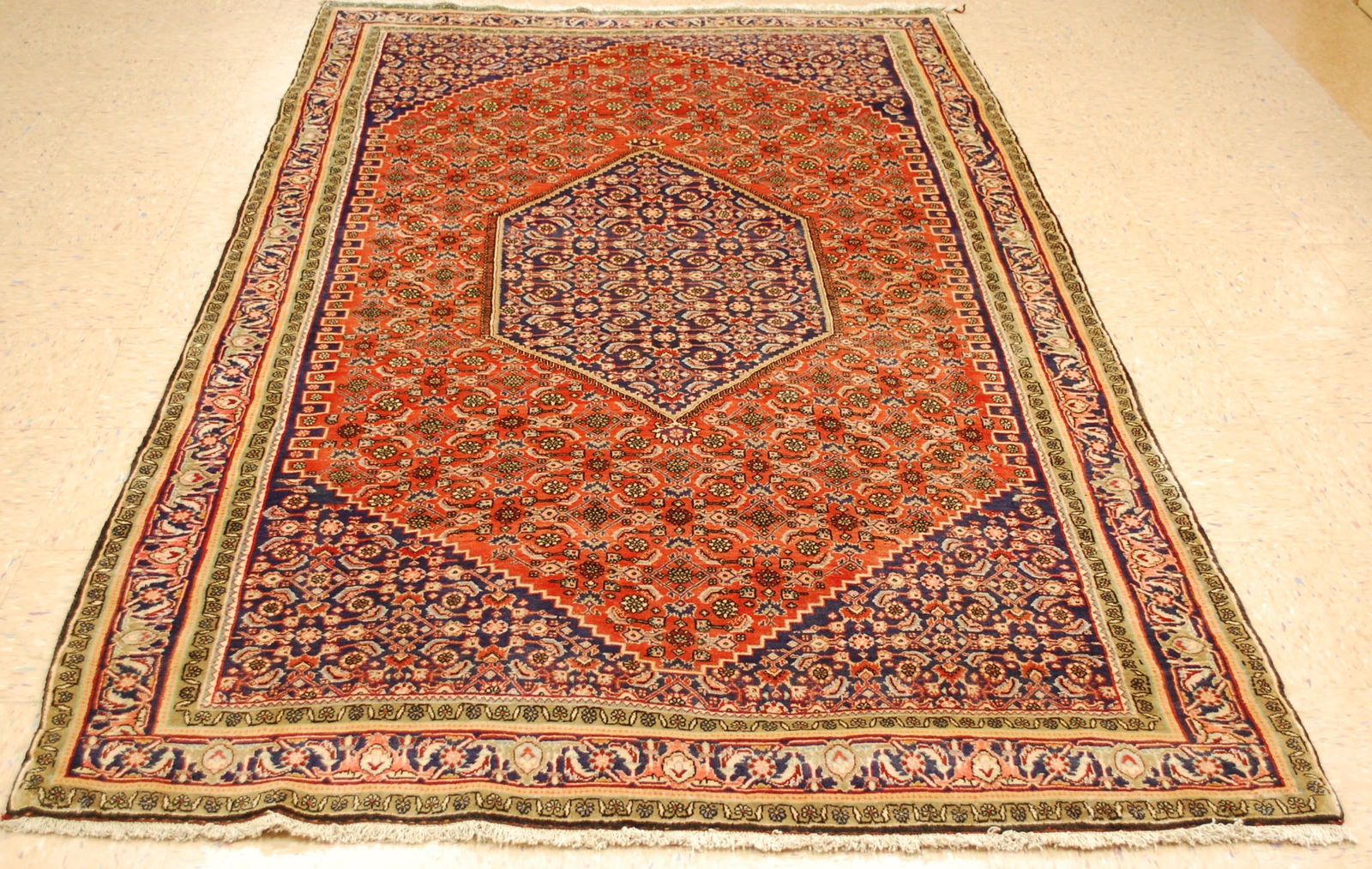 PERSIAN BIJAR RUG 5'1" x 8'10" (1 of 12)