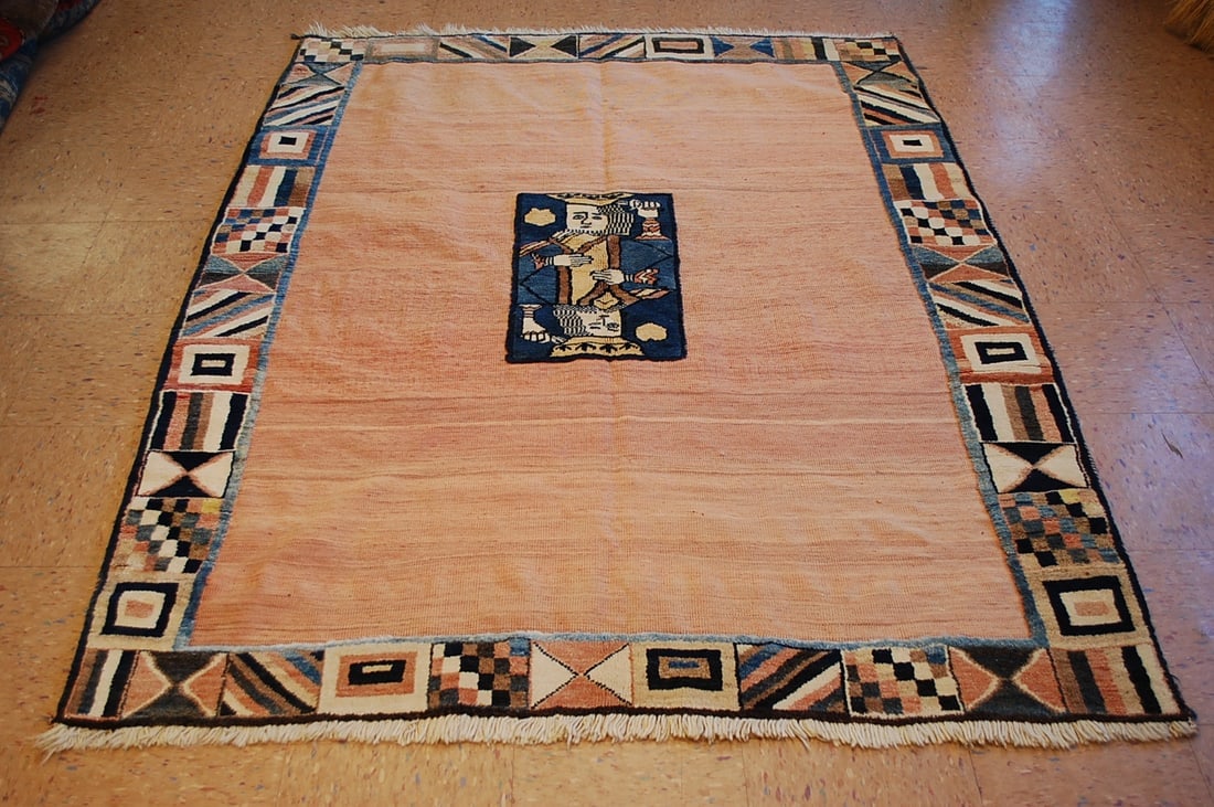 CAUCASIAN KILIM RUG 5'5"x 7'6" (1 of 11)