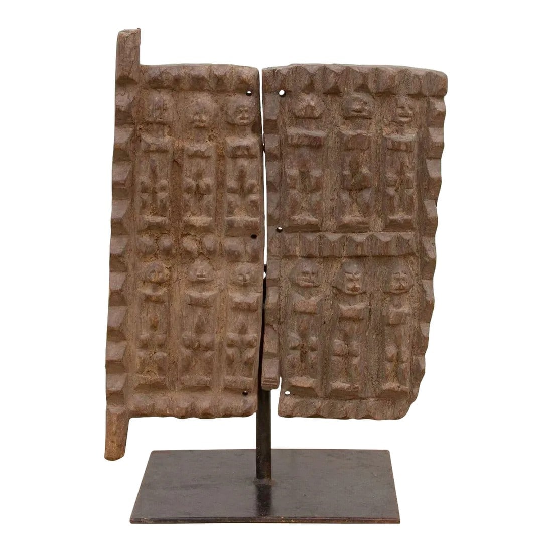 Ancient African Granary Door on Stand (1 of 7)