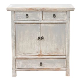 Light Gray Painted Cabinet