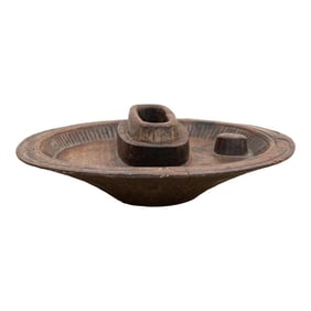 Antique African Carved Sorting Bowl