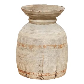Nepal Wooden Milk Pot-Kuri
