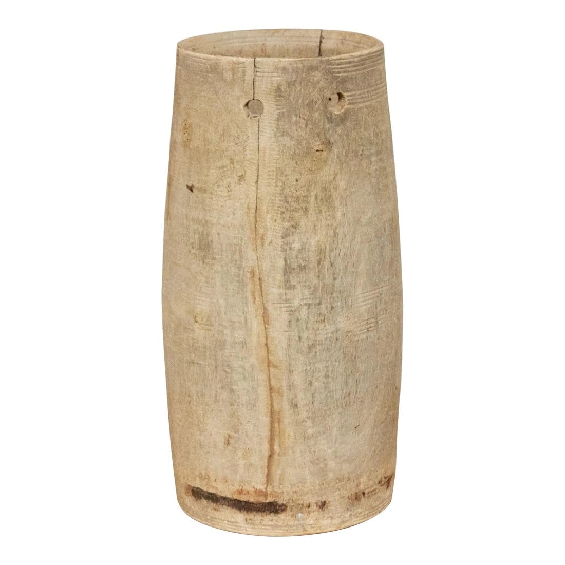Tribal Wooden Antique Pot-Dahmi (1 of 8)