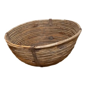 Large Farmhouse Tea Leaves Basket-Dooars