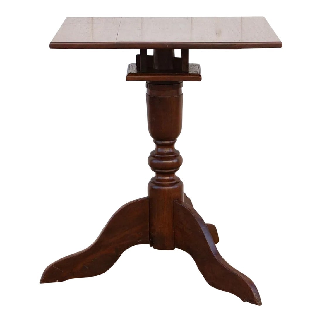 Antique French Colonial Square Cafe Table (1 of 7)