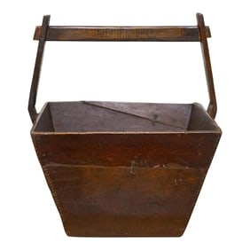 Primitive Wooden Chinese Basket