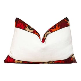 Tribal Antique Lakai Tribe Linen Pillow