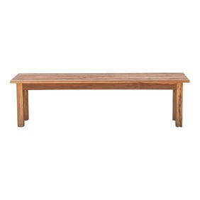 Rustic Modern Reclaimed Teak Bench