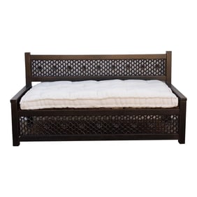 Floral Carved Jali Sofa