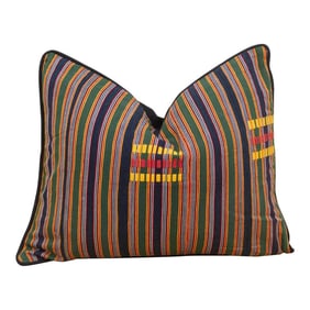 Oda Vintage African Kente Pillow Cover