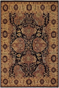 1960's Contemporary Ziegler Tan Wool Rug -8'2 X 10'1